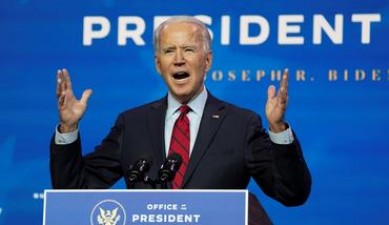 US President elect Joe Biden assures 100 million shots in 100 days