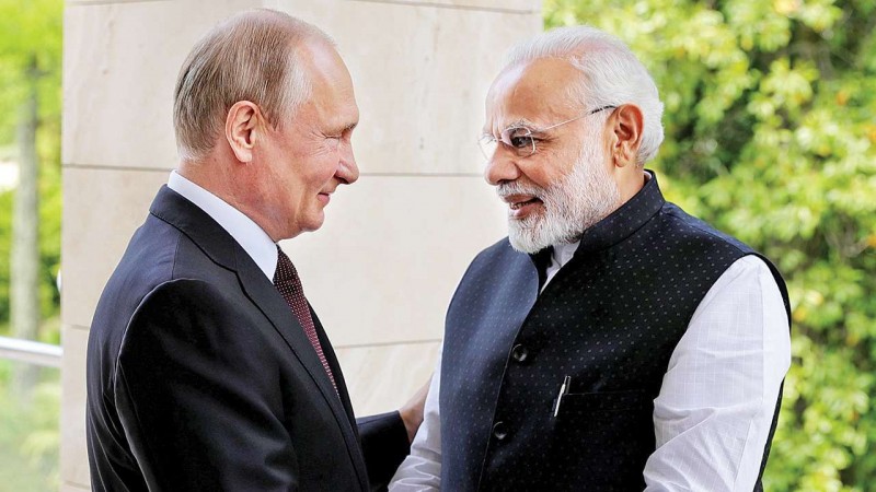 Relations with Moscow on its 'own merit': India
