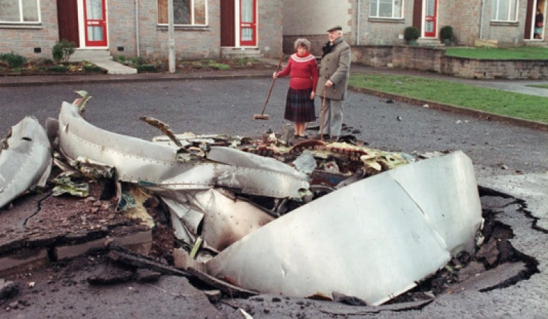 Libyan suspect in the Lockerbie bombing is prosecuted in a US court