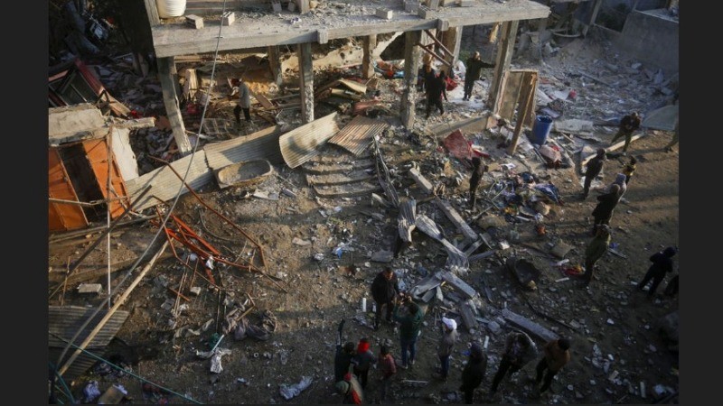 Israeli Airstrikes Kill 66 Palestinians, Including 30 Shelter Seekers, in Gaza