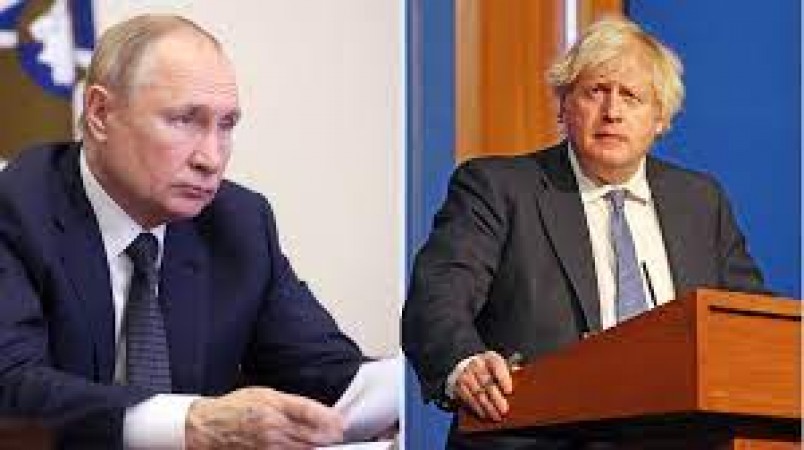 Putin briefs British PM Boris Johnson on the situation in Ukraine.