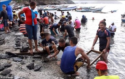 Villagers felt happy and hopeful as Gold Treasure Washes up on Venezuela's shore