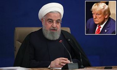 Iran's President says he is happy that 'lawless terrorist' Trump is leaving office