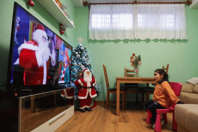Virtual Santa due to the Pandemic, Spain