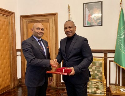 Indian envoy meets Madagascar PM for bilateral discussions