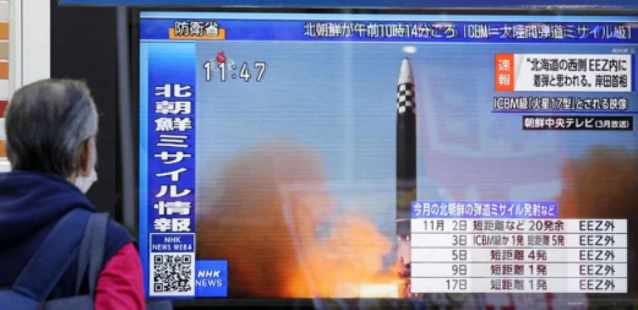 Yonhap: North Korea launches a ballistic missile toward the ocean off its east coast