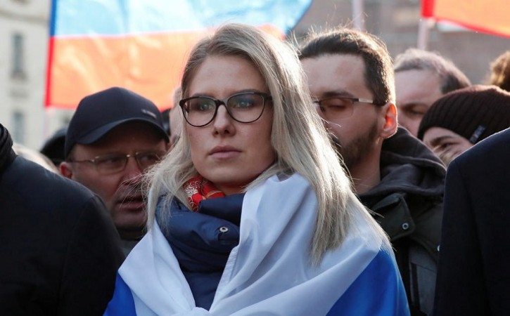 Russian opposition activist Lyubov Sobol taken in for police questioning