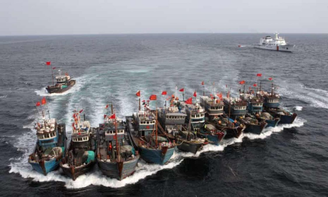 Chinese boat seized by South Korean Coast Guard due to false ship logs
