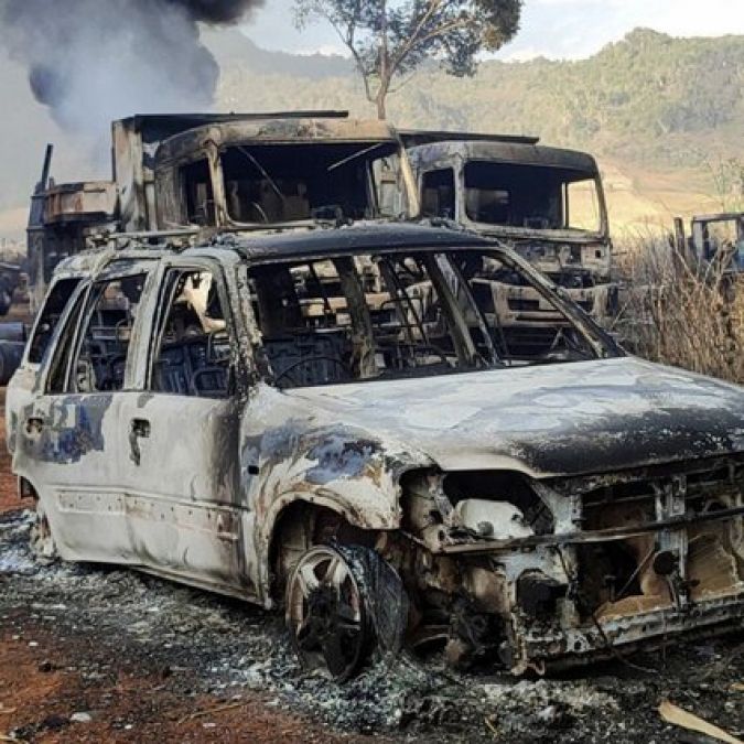 Over 30 including children and women killed, bodies burnt in Myanmar’s Kayah