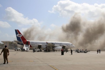 13 killed in attack on Aden airport after new Yemen cabinet lands