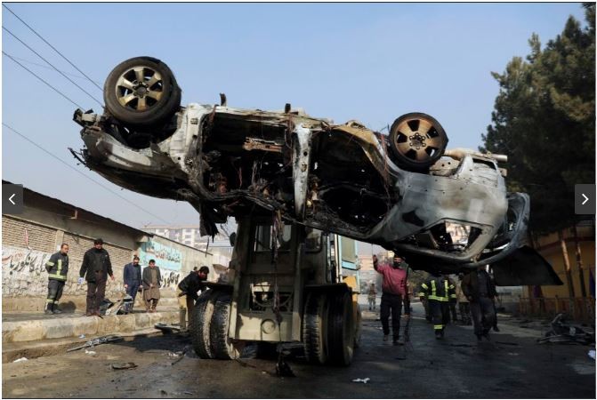 अफगानिस्तान के वरिष्ठ अधिकारी ने काबुल में किया बम हमला: रिपोर्ट