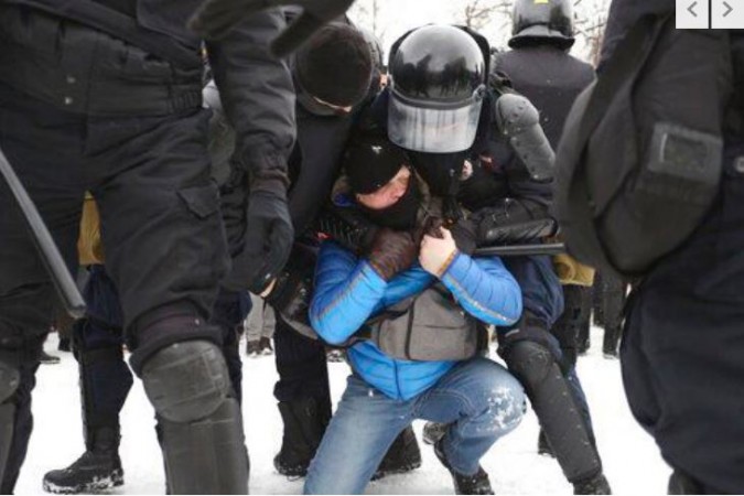 Russia arrests nearly 5,000 at wide protests backing opposition leader Alexei Navalny