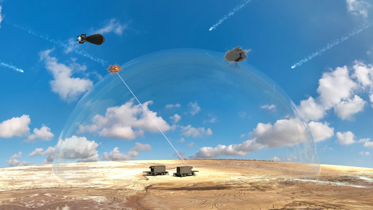 Israeli army set to build a laser-based anti-missile shield