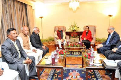 Nepal Visit: Swaraj to hold talks with CPN Chief Pushpa Kamal Dahal