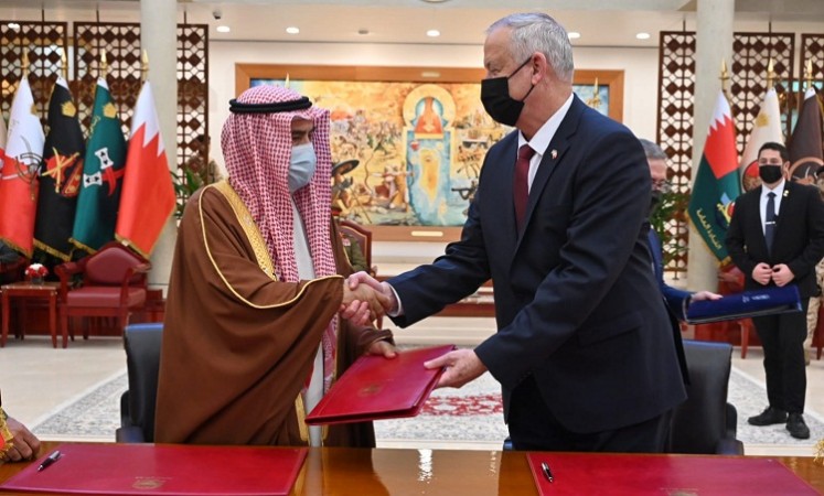 Israel and Bahrain sign MoU on  'historic' security pact