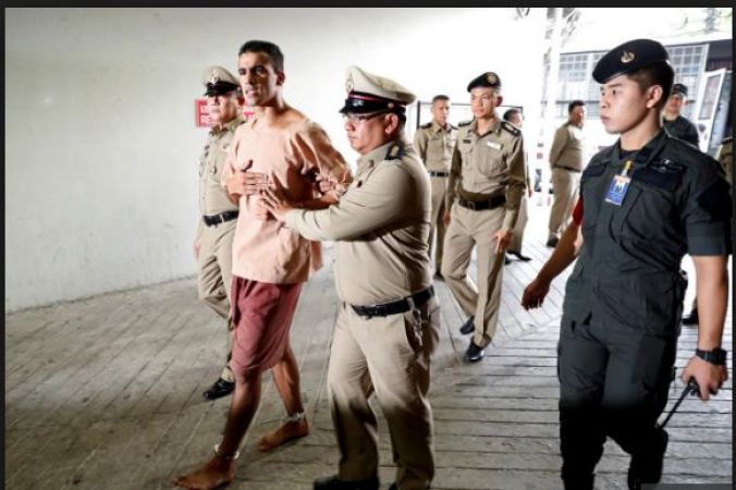 Bahraini footballer escaped from his country, arrives at Thailand's Criminal Court