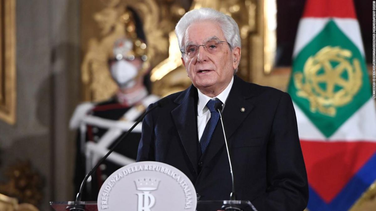 Sergio Mattarella is sworn in for a second term as Italian president