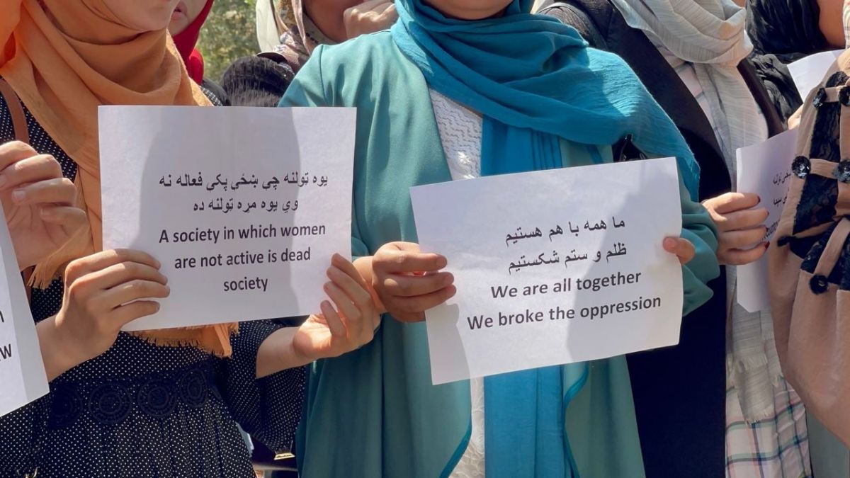 The abduction of female Afghan activists raises concerns