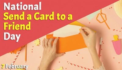 Strengthening Bonds, Spreading Cheer on National Send a Card to a Friend Day