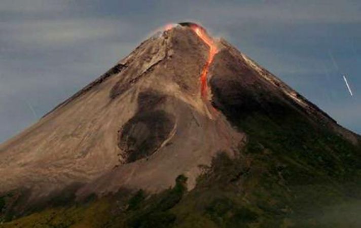 Indonesia's Volcano Mount Merapi spews ash and lava
