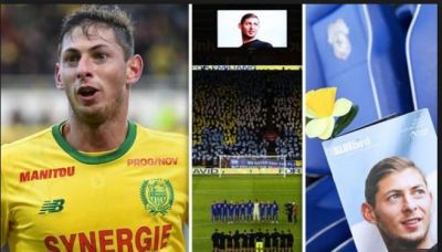 Footballer Emiliano Sala’s  body found in the plane wreckage in the English Channel