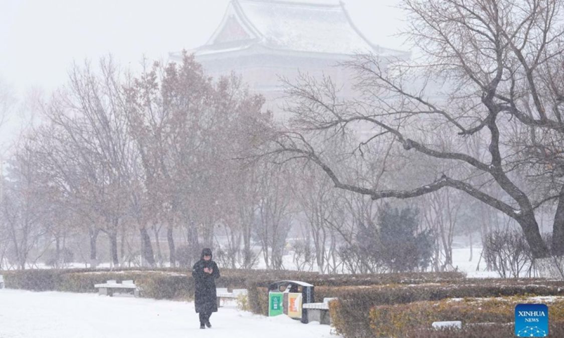 चीन में आने वाले दिनों में भी बर्फबारी और बारिश का दौर जारी रहेगा