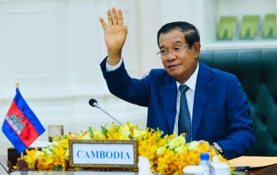 Cambodian PM calls for caution as daily Omicron cases have risen to above 200.