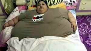 World's Heaviest woman from Egypt came to India for her treatment