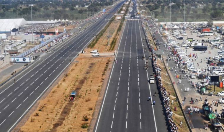 India has completed the first phase of the Delhi-Mumbai expressway