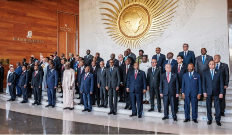 An argument involving Israel breaks out at the African Union summit