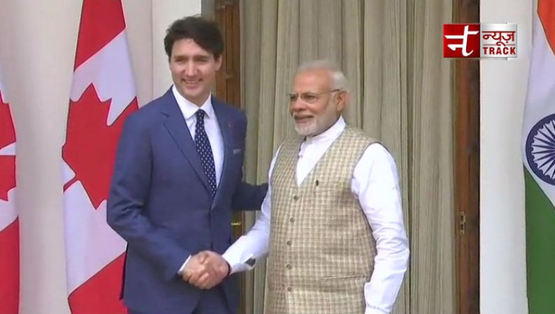 Justin Trudeau in Delhi LIVE: Trudeau, Modi hold delegation-level talks  at Hyderabad House