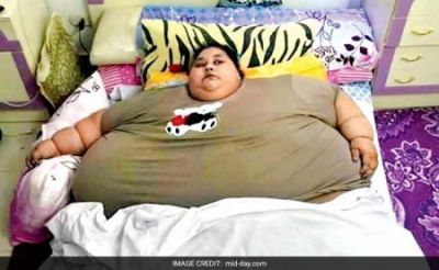 19 lakh raised for expenses of Eman, world's heaviest woman