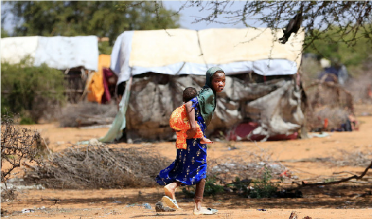 Somalis fleeing drought must contend with cholera and malnutrition in Kenya