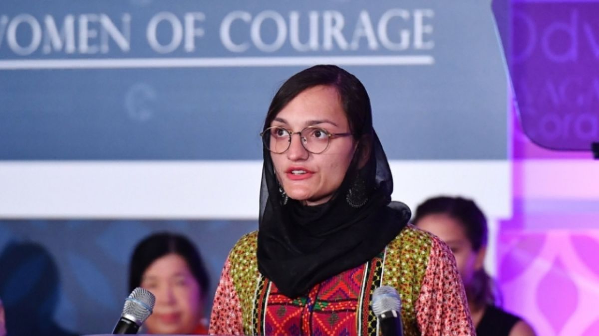 Former Mayor of Maidan Shahr Zarifa Ghafari returns to Afghanistan