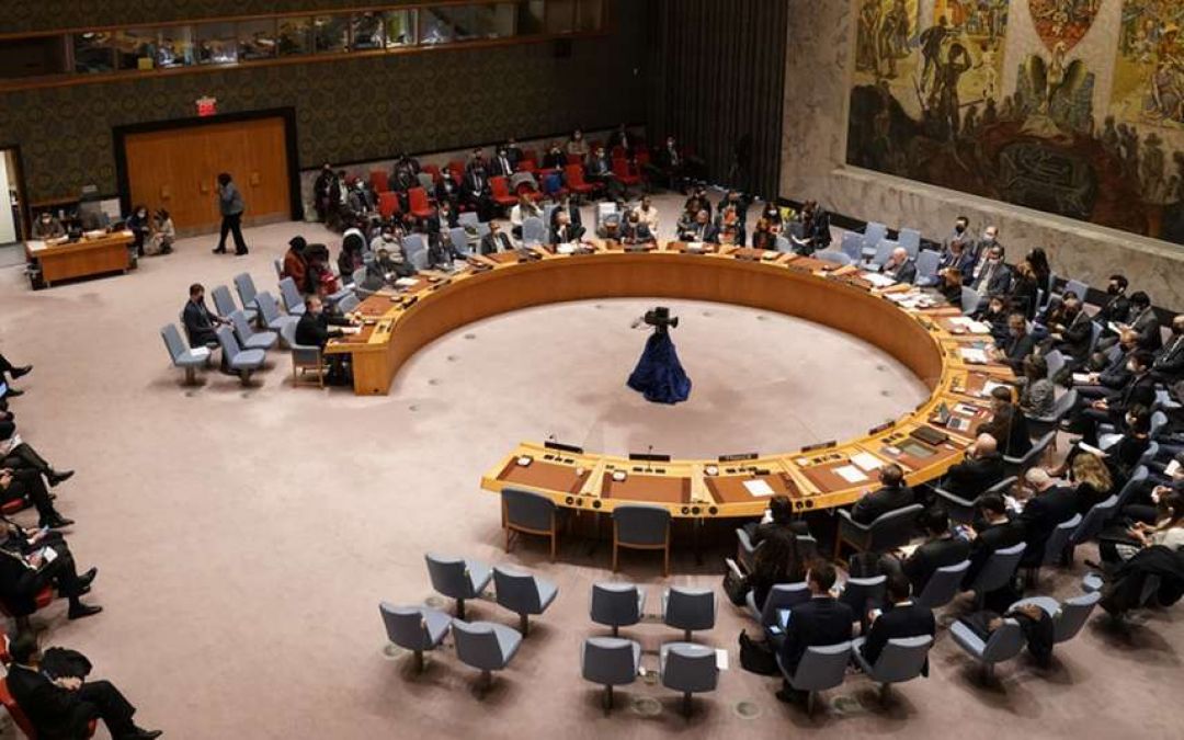 तीसरी बार, भारत यूक्रेन पर संयुक्त राष्ट्र सुरक्षा परिषद के मतदान से दूर रहा