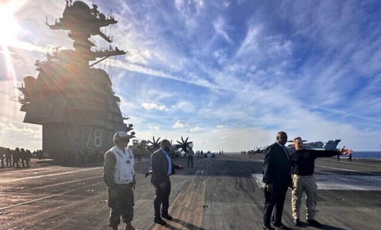 USS Ford Ends Israel Defense Mission, Prepares to Return Home