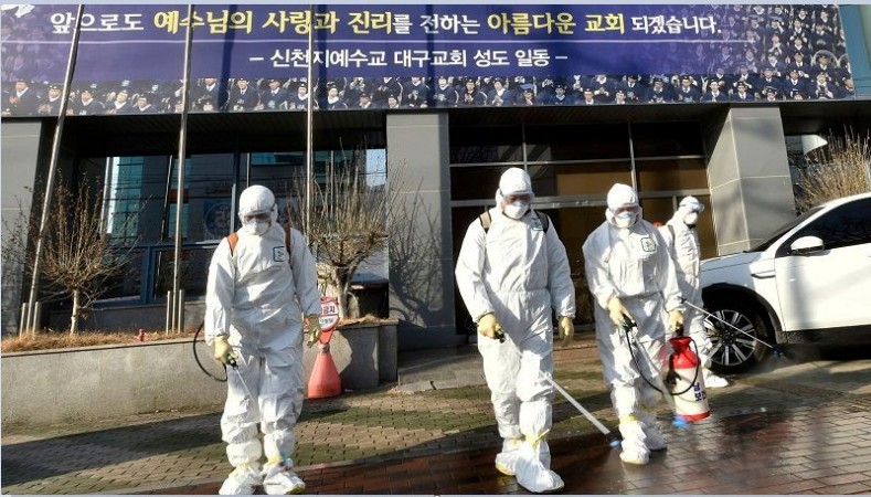 दक्षिण कोरिया ने 171,673  कोविड मामले दर्ज किए