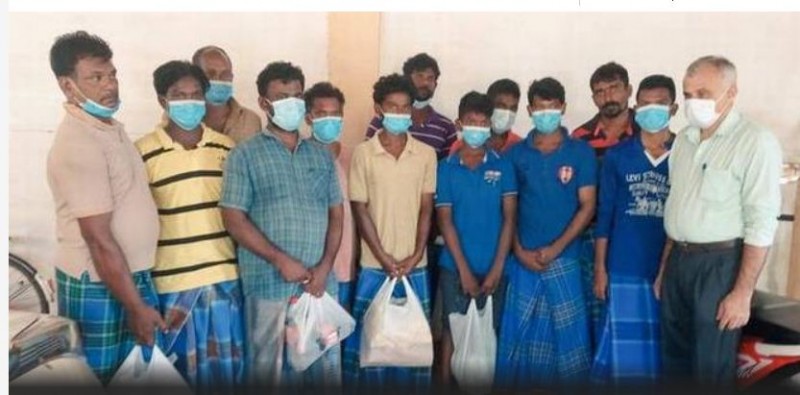 Sri Lankan court releases Tamil Nadu fishermen in 13 nos.
