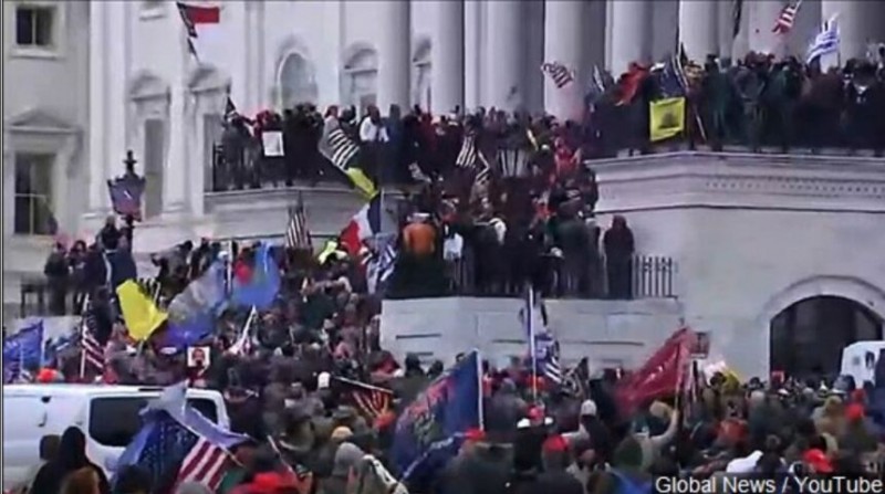 अमेरिका की राजधानी वाशिंगटन में हो रहे विरोध प्रदर्शन को लेकर कांग्रेस पार्टी ने व्यक्त की चिंता