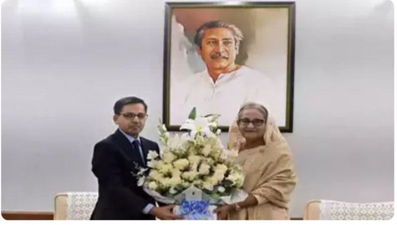 Indian Envoy Congratulates Bangladesh PM Sheikh Hasina on Election Victory