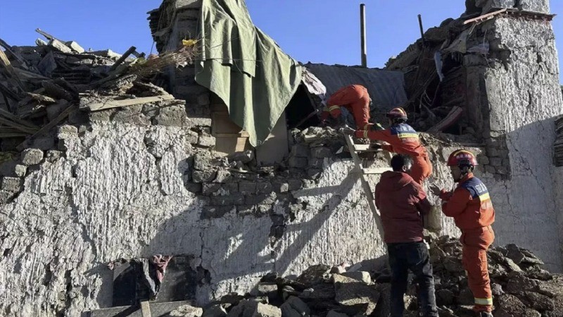 Earthquakes at China’s Tibet region: Death Toll Rises to 126, Rescue Efforts Ongoing