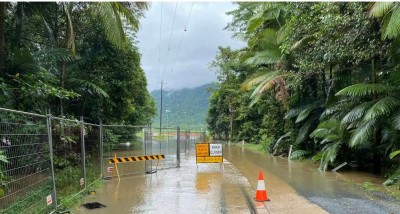 Tropical Cyclone Tiffany hits after making landfall in north Queensland