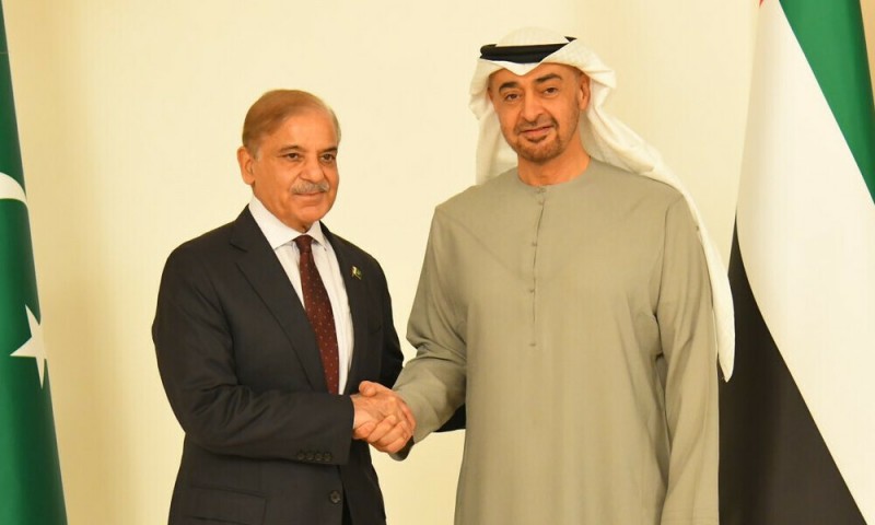 Shehbaz Sharif meets the UAE President for the third time after becoming Prime Minister
