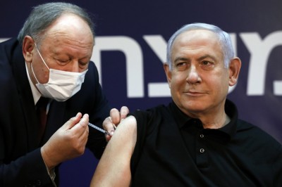 Israel to start vaccine jab to citizens aged 55+ today as infection rate steadies
