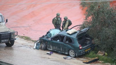 Palestine arrests Palestinian for ramming a soldier with a car in Israel