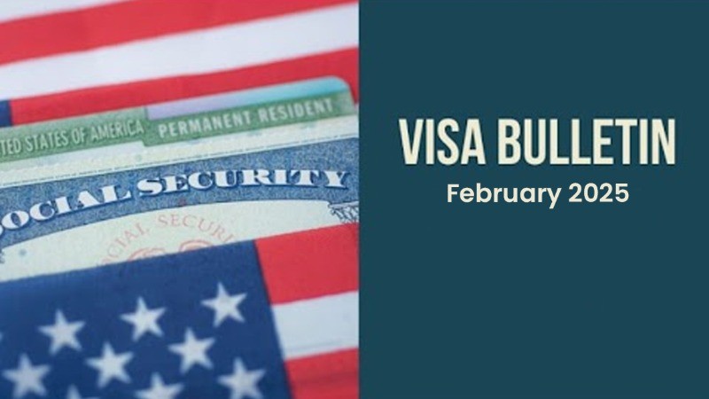 US Visa Bulletin Feb 2025: Indians on Green Card Queues Advance by 14 Days