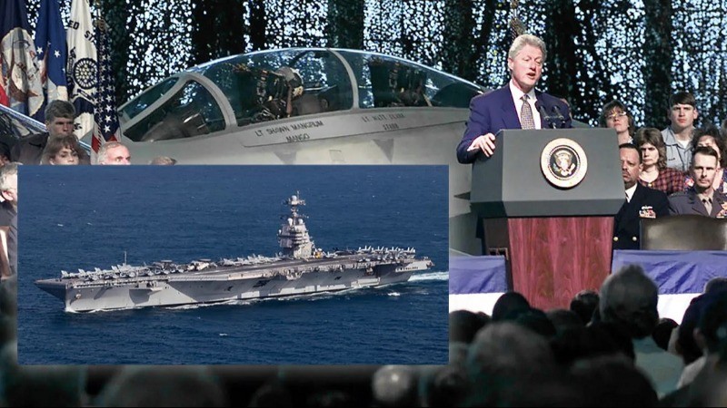 Next U.S. Aircraft Carriers to Honor Former Presidents Bill Clinton and George W. Bush