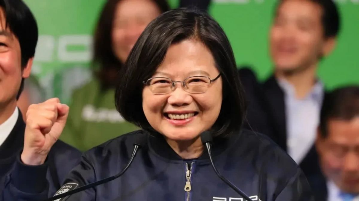 Tsai's statement after victory, says, 'In front of China's threats...'