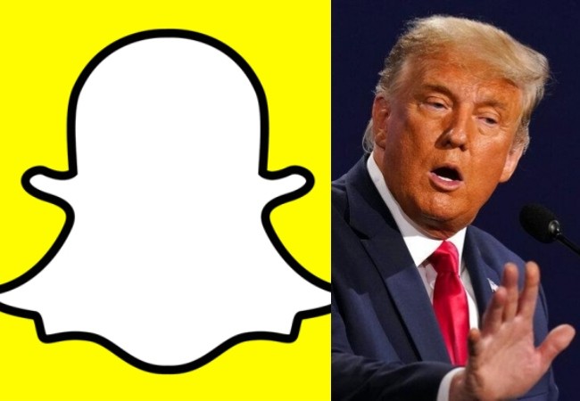Following Twitter, Snapchat too permanently bans Trump's account