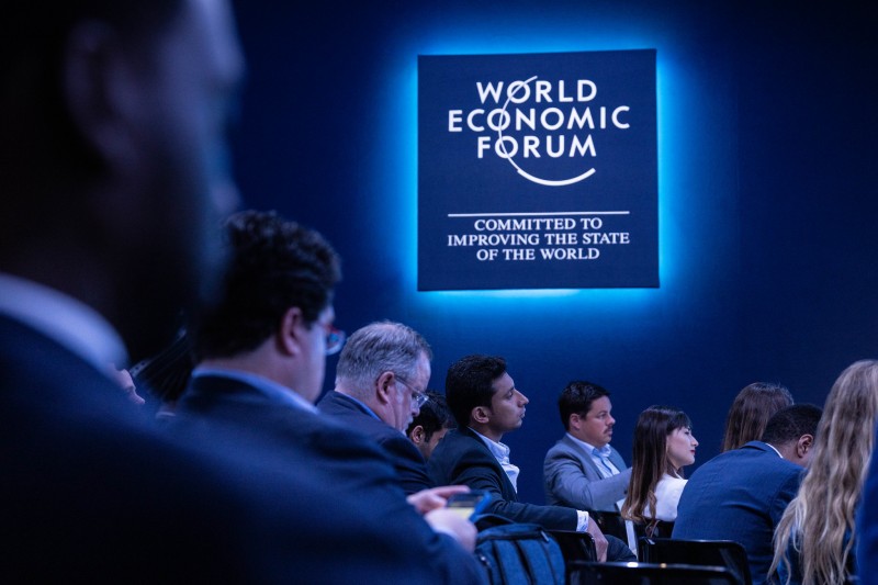 Climate Crisis being the center of the session at the World Economic Forum